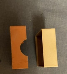 Vintage Cardboard Pill Box General Hospital Drug Depart. Kansas City Mo Pharmacy