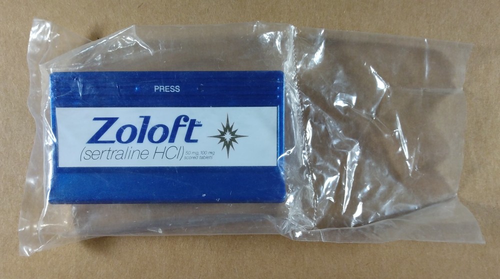 Drug Rep ZOLOFT Magnetic Clip New-Sealed