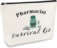 Charming Cosmetic Pouch for Pharmacy Graduates – Ideal for Makeup & Essentials