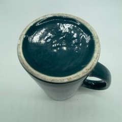 Lipitor Tall Teal Mug Pharmaceutical Promo Coffee Cup Medical-Core Ceramic Promo