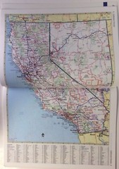 Glucotrol XL Pharma Drug Rep Promo Rand McNally USA Road Maps – VERY RARE