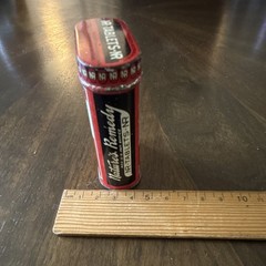 Nature’s Remedy NR Tablets Vintage Tin „Price 50 Cents“ Red/Black
