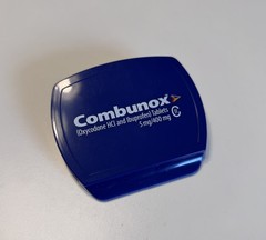 Combunox Pharmaceutical Promo Magnetic Clip Drug Pharma Rep Item