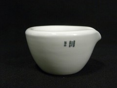 Vintage Used Coors USA Lab Mortar 522-00 and Pestle 000 Set, #2