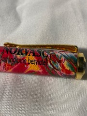 Colorful Swirl Norvasc Metal Pen Drug Rep Pharmaceutical Promo Advertising
