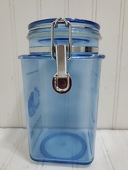 Vtg Pharmaceutical PROTONIX IV Plastic Container Drug Rep Rare Promo Canister