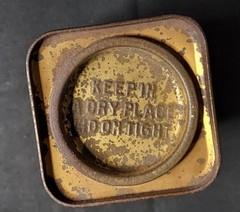 Old Advertising Medicine Tin Dr Parker’s Treatment Parker Medicine Co Cincinnati