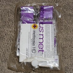 10 Drug Rep ACTOPLUS MET Pharmaceutical Small Binder Clips New! NOS