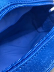 Restasis Drug Rep Promo Blue Zipper Toiletry Bag Makeup Pouch Pharma Swag