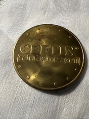 Commemorative Coin SELMAN ABRAHAM WAKSMAN 1988-1973 CEFTIN (cefuroxime axetil)