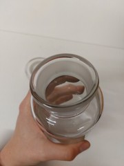 Antique Glass Pharmacy Chemist Apothecary Science Bottle With Stopper