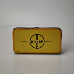 Antique German Panflavin Pastilen BAEYR Medical Empty Tin Box c.1930 #6083