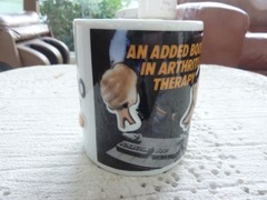 Drug Rep Mug Tolectin Arthritis Therapy Advertising Pharmaceutical 3-D Ceramic
