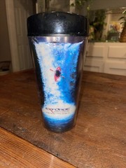Exforge Amlodipine Drug Rep Coffee Cup Mug Tumbler Used Weirdly Shaped