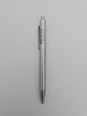 ZYRTEC Silver Green Heavy Metal Medical Drug Rep Pen Collectible Lot 4