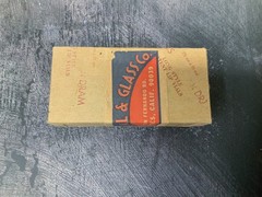 VTG Acme Vial & Glass Co Long Style Patent Lip Vials 1/4 Dram 7.5x50mm NIB