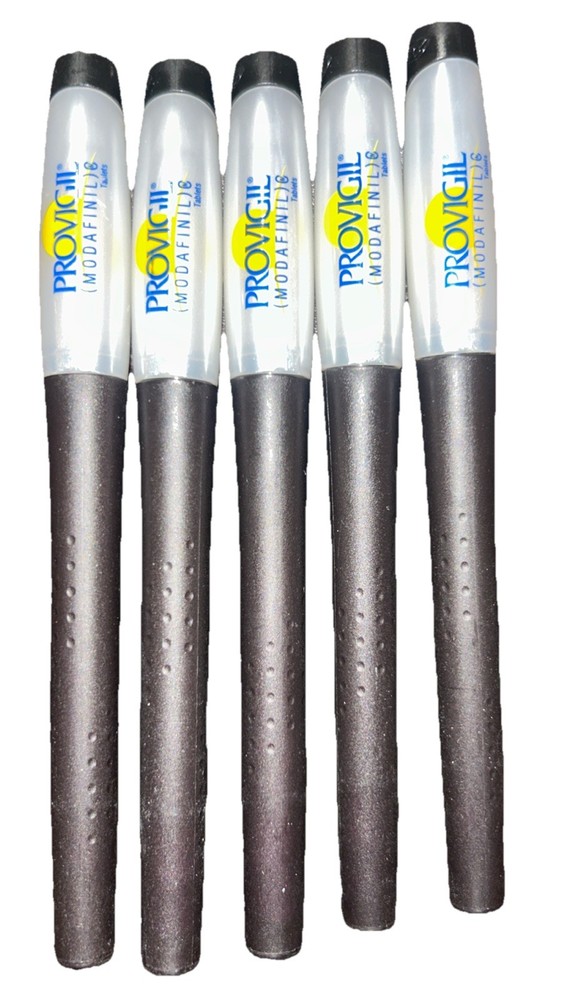5 Provigil Drug Rep Pharmaceutical Clip PEN Highlighter Combo Promo FreeShip NEW