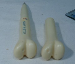 Vtg SANDOZ (novartis) BONE PENCIL, LSD pharmacy Swiss