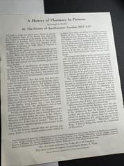 A HISTORY OF PHARMACY IN PICTURES 1954 PRINT#16 Great Gift For Doctor 22″×18″