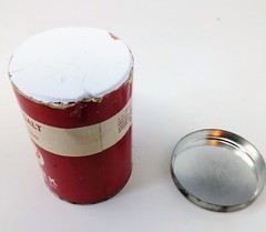 Vintage Round Box Full of York Pharmacal Co. Epsom Salt ‚Magnesium Sulphate 1 Lb