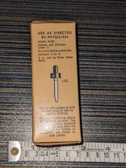 Vtg Mead Johnson Colace Liquid 30cc Box NOS Original Unopened Movie Prop