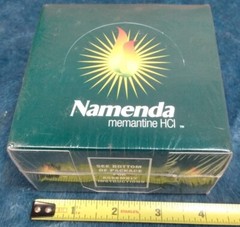NAMENDA Pharmaceutical Drug Rep Note Pad 4“ x 4“- New & Sealed – Free shipping