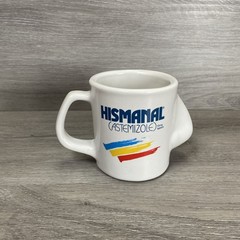 Hismanal Nose Coffee Mug Pharma Rep Vintage White Tea Cup Drug Advertisement