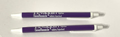 Pharmaceutical Drug Rep Vintage Ink Pens Levaquin Levofloxacin Collectible Promo