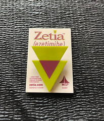 Zetia Ezetimibe Advertising Refrigerator Fridge Magnet Clip Holder Drugs Meds