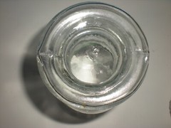Antique Drug Store Apothecary Display Candy Jar Dakota Glass 10″ vtg