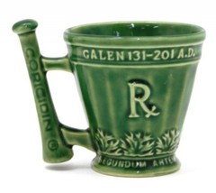 MCCOY Schering Coricidin Mortar & Pestle Coffee Mug