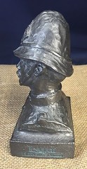 Vintage The Oxford Bobby Bust Statue Bristol Laboratories 1977 Tegopen