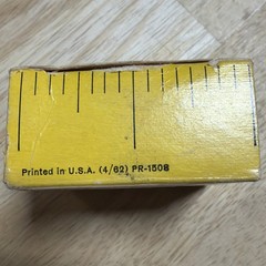 Preludin Ruler W Box Pharmaceutical Drug Promo Apothecary Pharmacy Geigy VTG ’62