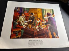 A HISTORY OF PHARMACY IN PICTURES 1954 PRINT#16 Great Gift For Doctor 22″×18″