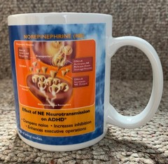 Vintage Adderall Pharmaceutical Mug Promotional Ad