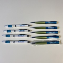 CHANTIX PENS Pharmaceutical Promotional Drug Rep Advertising Promo Pharma Metal