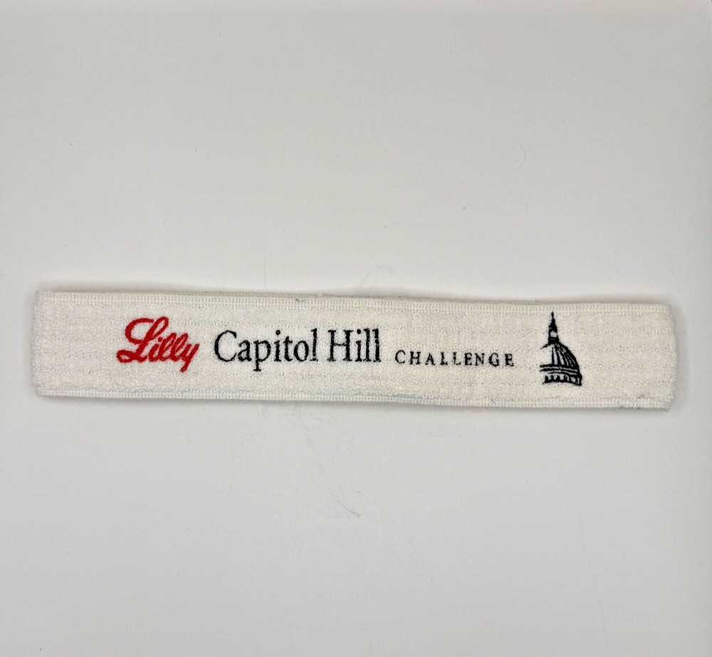 Vintage Eli Lilly and Company & US Capitol Hill Challenge Headband Late 1990s