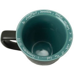 Abbey Gift Teacher Ceramic Mug & Coaster Set Mug, 2 Piece, Gray 14 Ounces