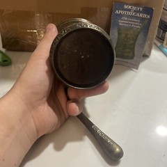 Vintage Mortar And Pestle Set Metal Society of Apothecaries 4” Heavy