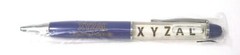 Drug Rep XYZAL Collectible Metal „Floaty“ Pen w/ Fluid-Filled Compartment RARE