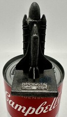 NASA Space Shuttle Miniature Pewter Figurine Naprosyn Pharmaceutical Advertising