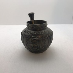 Maimonides 1135-1204 Secundum Artem Brass Rx Mortar & Pestle Coricidin