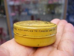 Antique Vtg Medical Dental Pharmacy – Peterson Co. Buffalo NY Ointment Tin