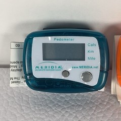 Vintage Zocor Meridia Portable Counter Mini Digital Pedometer Drug Rep Pharma 2