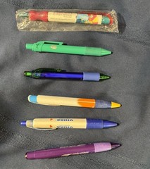 PHARMACEUTICAL PROMO PENS:Lot of 6: Ambien Celebrex Norvasc Vioxx Crestor Nexium