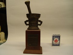 Vintage Rexall Drug Co 1958 Bronze Achievement Award