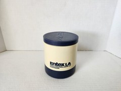 Vintage Pharmaceutical Advertising Thermo Insulated Entax Container Stash Jar