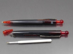 Pfizer Zyvox Lot 2 PENS Drug Rep Pharmaceutical Promo Advertising Ball Clickers