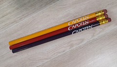Capoten Captopril Tablets Pencils Set of 3 Pharmaceutical Drug Rep Advertising