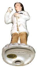 Vtg 1970s Ayerst Bisque Porcelain Doctor 5”T Figurine Pharmaceutical Promotion